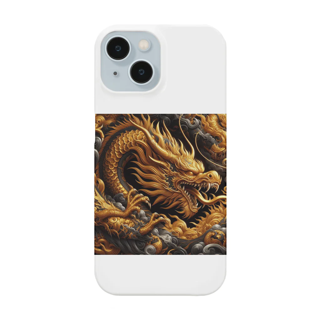 MKARTの漆黒の龍 Smartphone Case