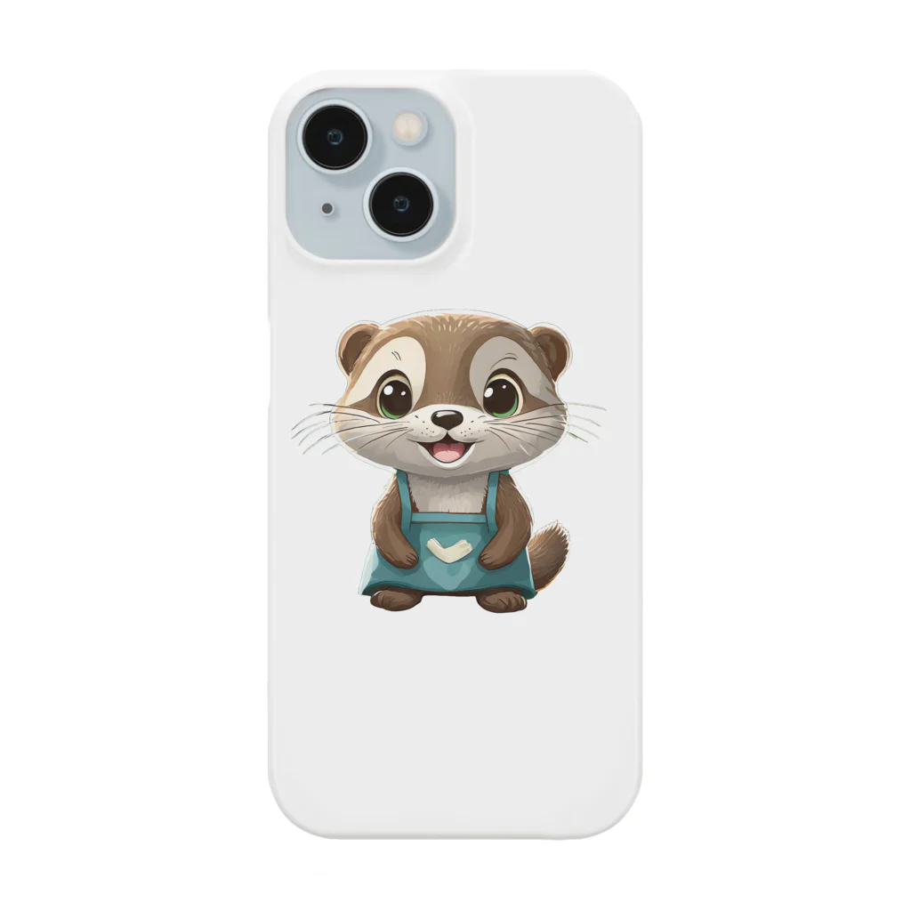 いろは物語のコツメカワウソが花屋でアルバイトしています！ Smartphone Case