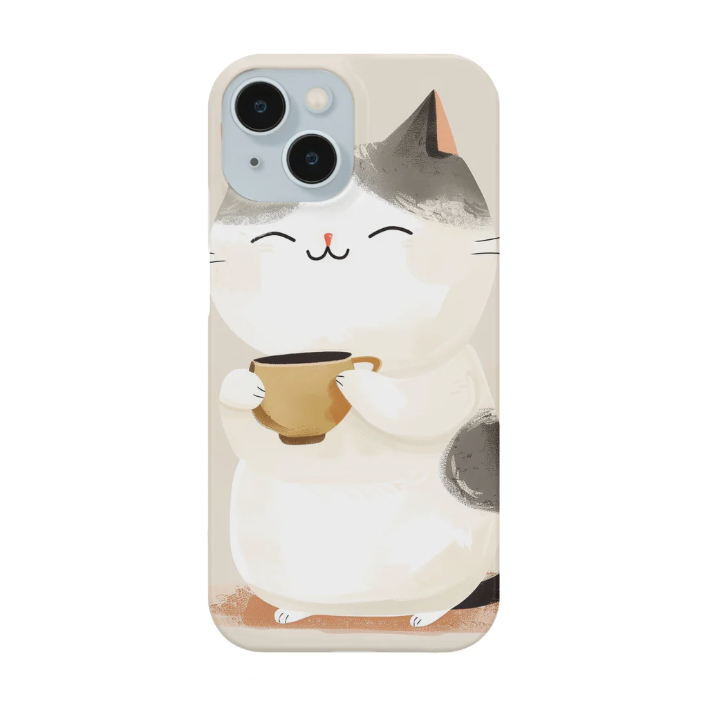 癒しさんのゆる猫ちゃん Smartphone Case