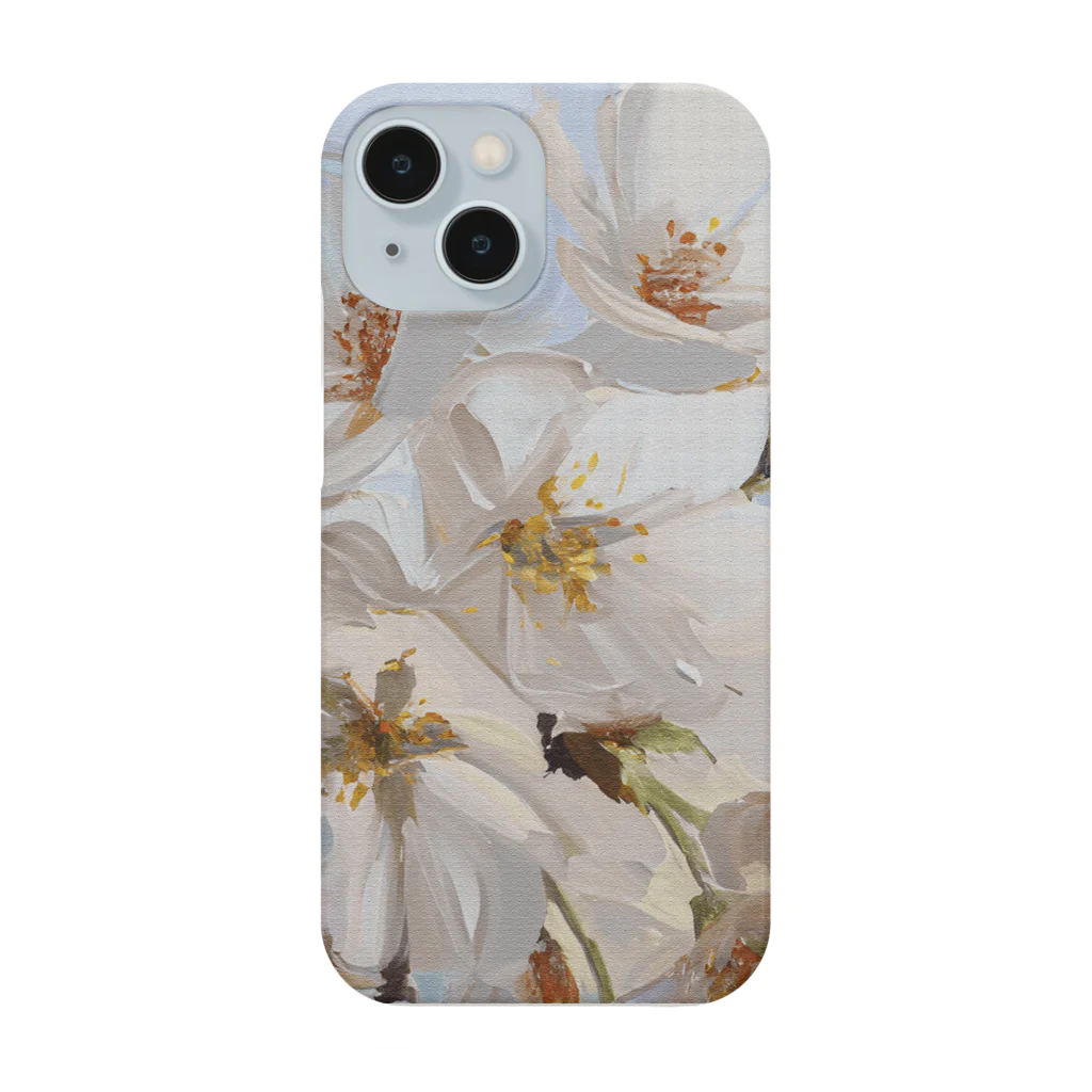 TOMOYA MURAKAMIのSAKURA-Oil Painting- Smartphone Case