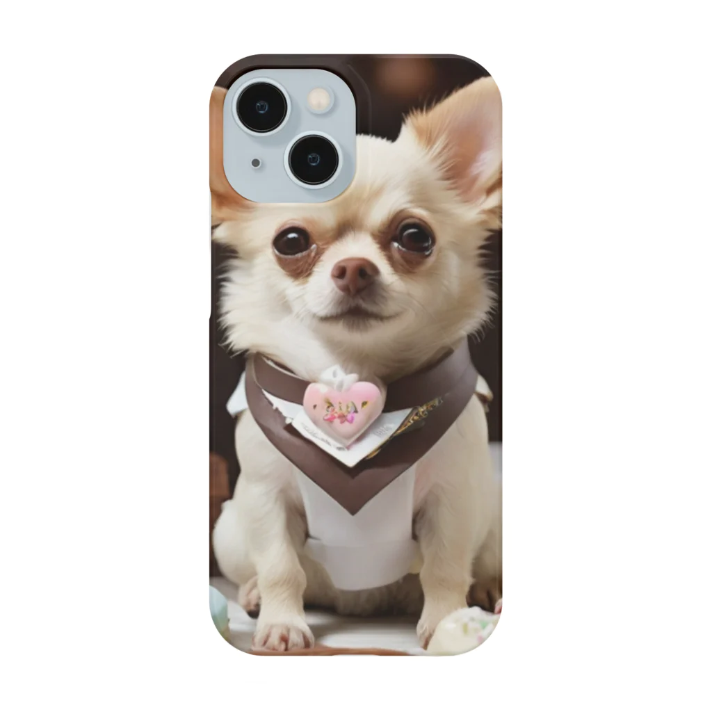 チワワ愛好家ショップの🎀チワワの幸せな一吠え🐕💓 - 心温まる家族の物語 Smartphone Case