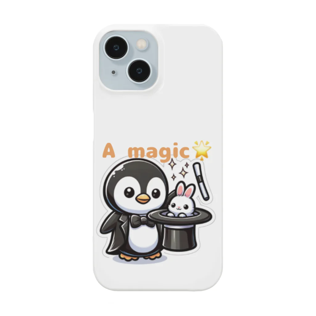 tsukino-utenaのおめかしPenguin、魔法使いになる。 Smartphone Case