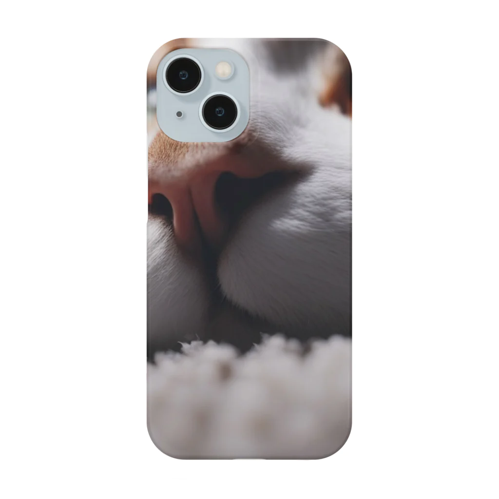 feliceのカーペットでごろんとする猫 Smartphone Case