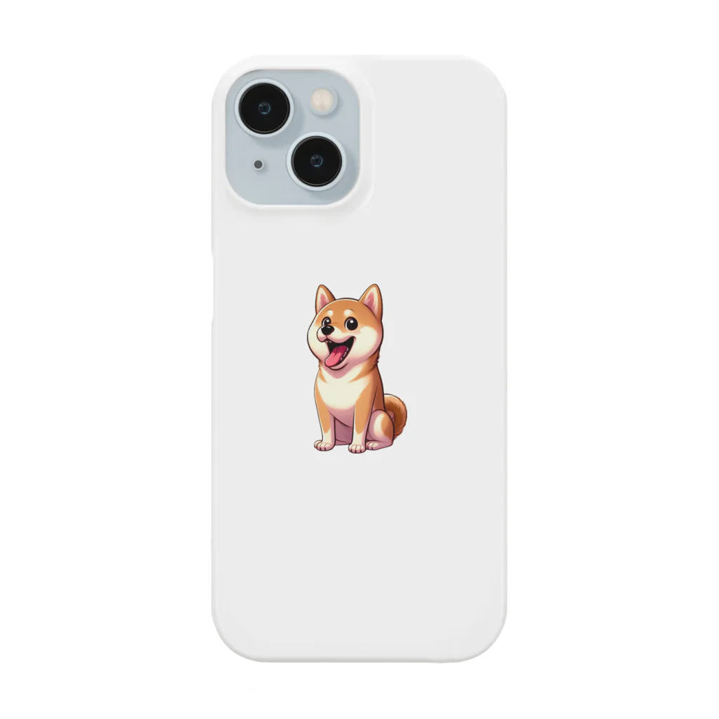 mina minaの柴犬と一緒 Smartphone Case