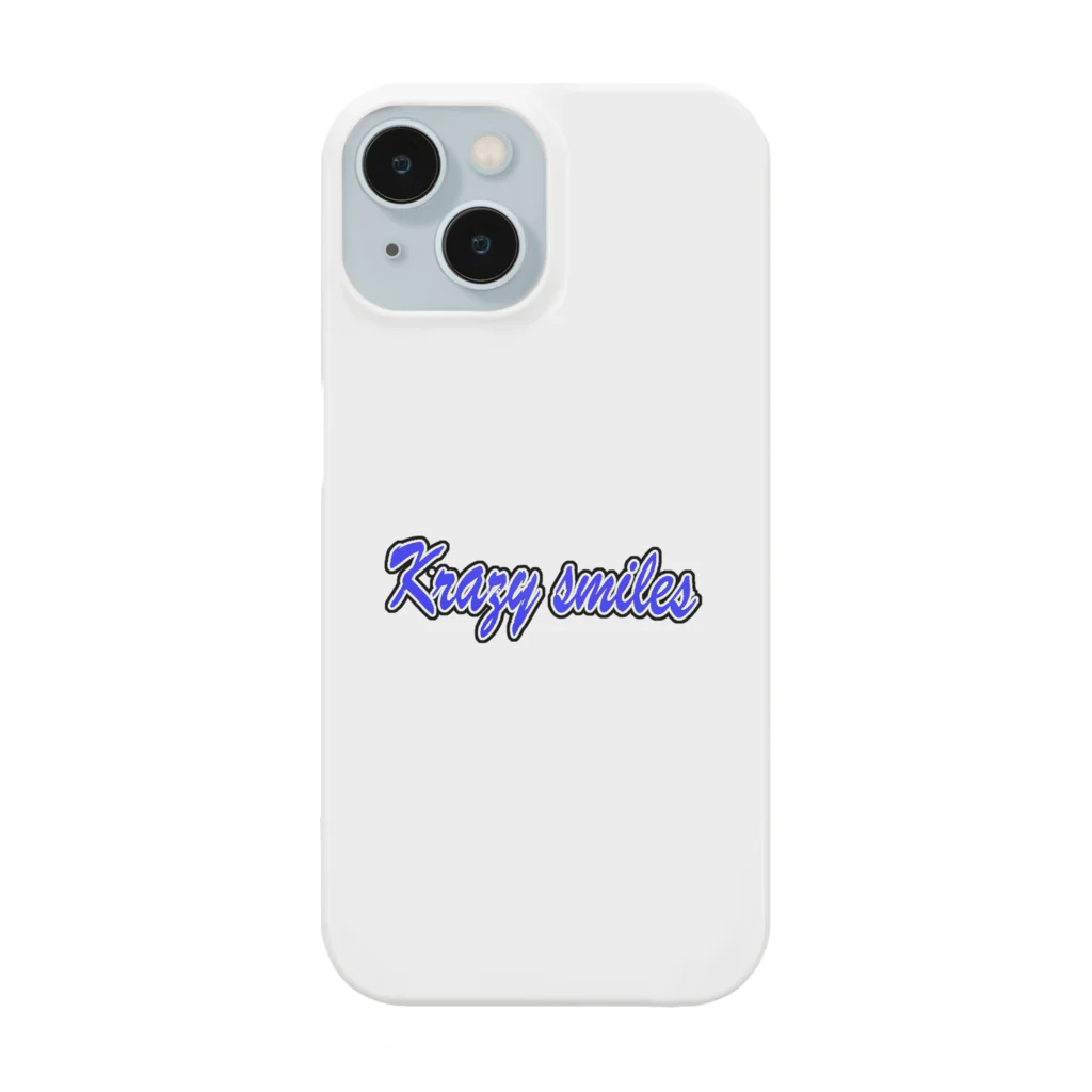 クレイジースマイルズ（公式）のクレスマロゴ青グッズ Smartphone Case
