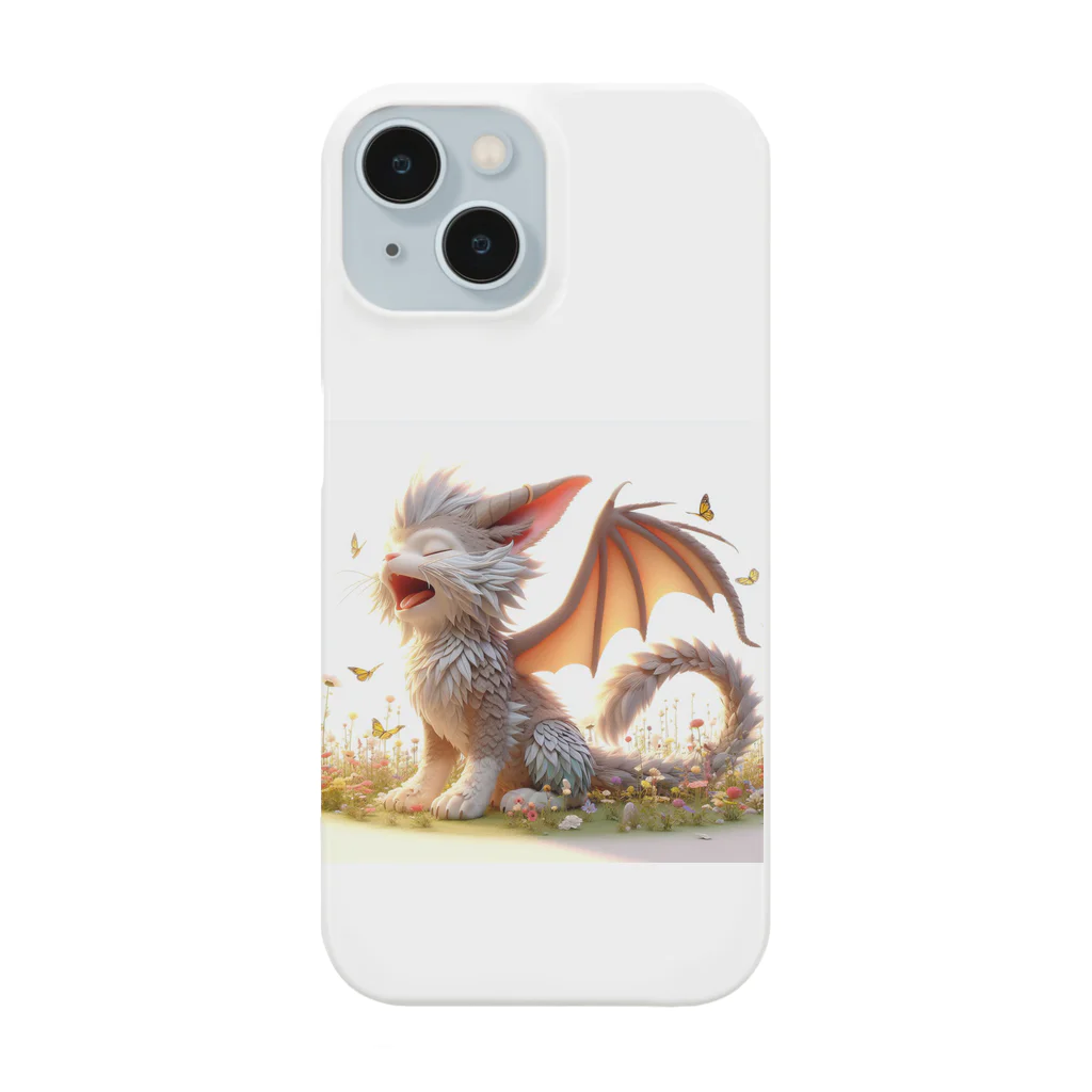 nekodoragonのおはようあくび！猫ドラゴン Smartphone Case