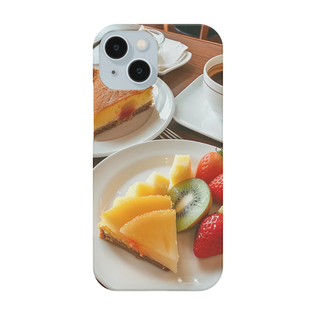 AQUAMETAVERSEのティータイム アメジスト 2846 スマホケース