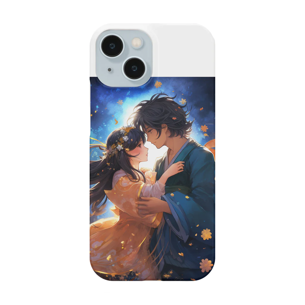 AQUAMETAVERSEの七夕の夜彦星と織り姫　なでしこ1478 Smartphone Case