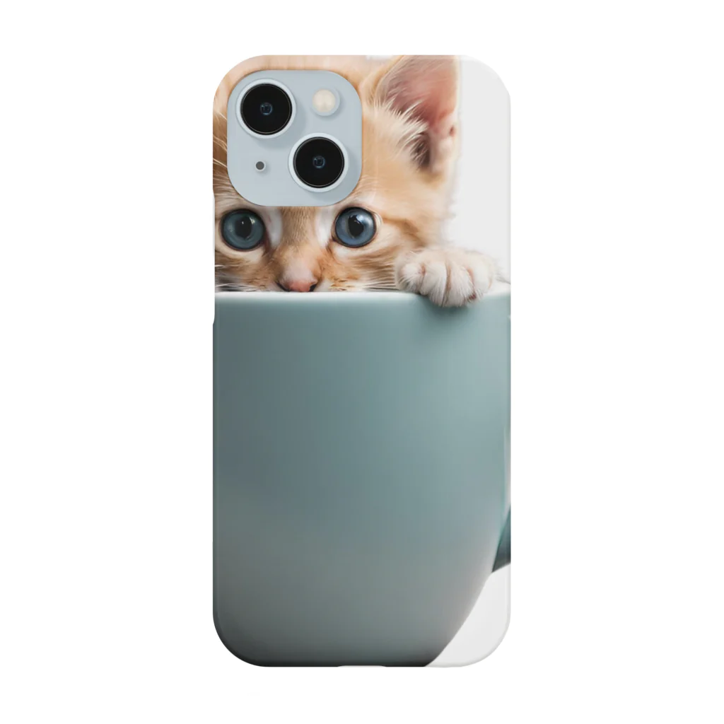 ColoriLのマグから子猫 Smartphone Case