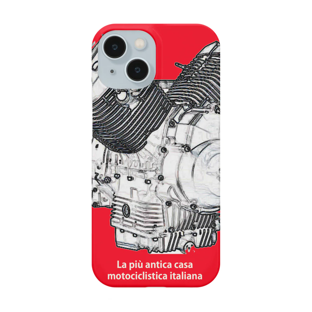 MOTOGUZZI CLUB  JAPAN公式のMOTOGUZZI CLUB JAPAN アクセサリー Smartphone Case