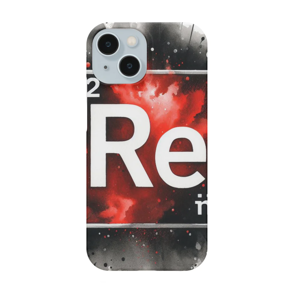 science closet（科学×ファッション）の元素シリーズ　~レニウム Re~ Smartphone Case