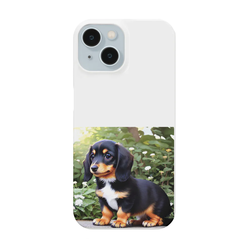 IROTOPIA🐾のダックスフントのリアムくん Smartphone Case