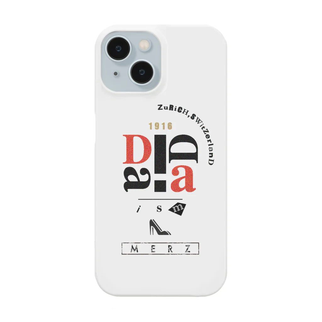 No.30_DesignWorks typographyのDadaism art Typography Design スマホケース