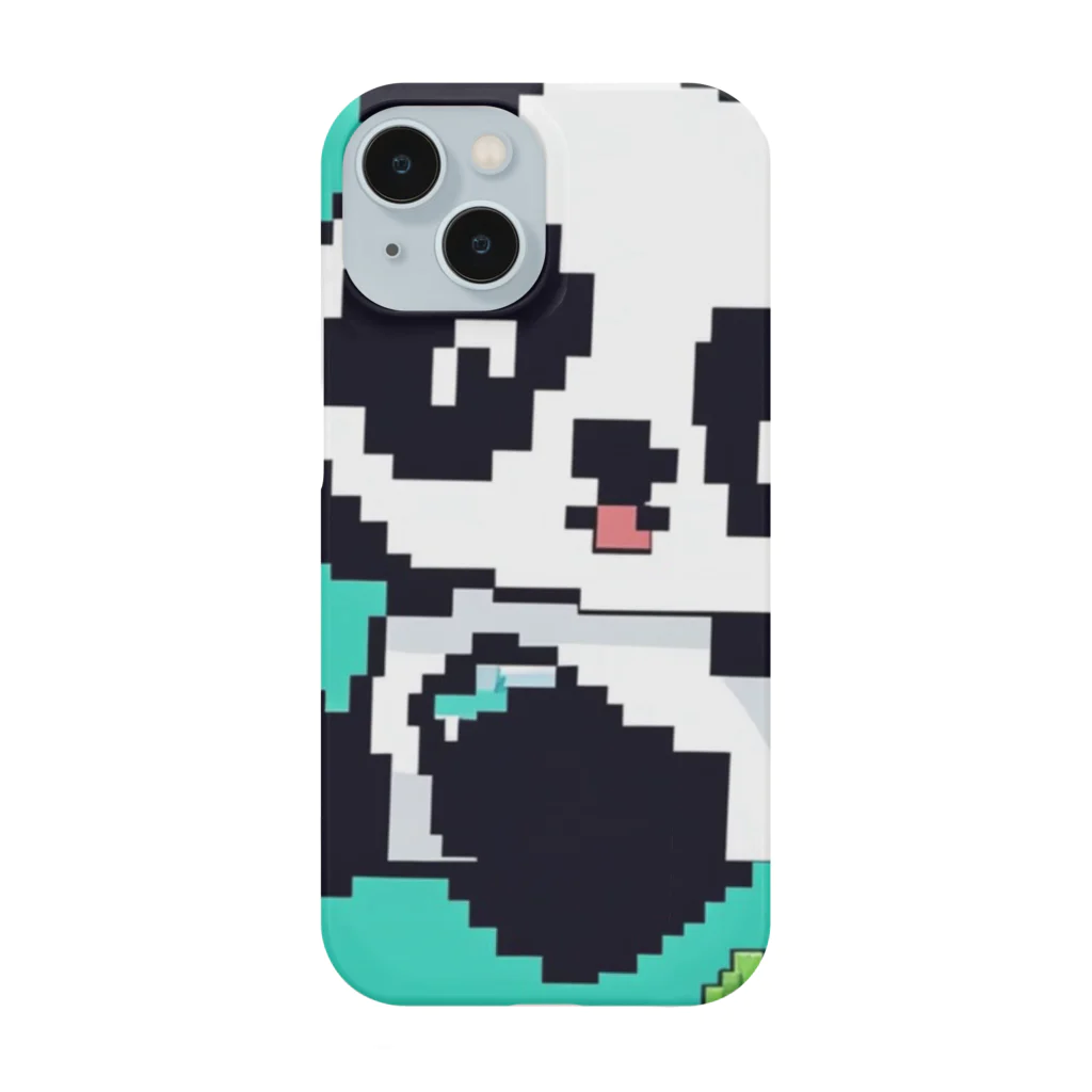 Smile Pop Artの水中パンダ Smartphone Case