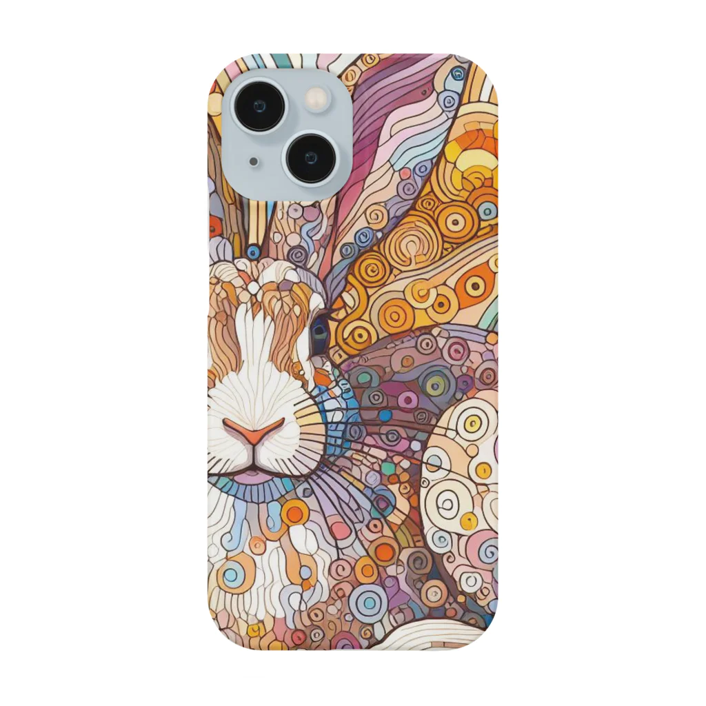 tearai-ugaiのクリムトウサギ Smartphone Case