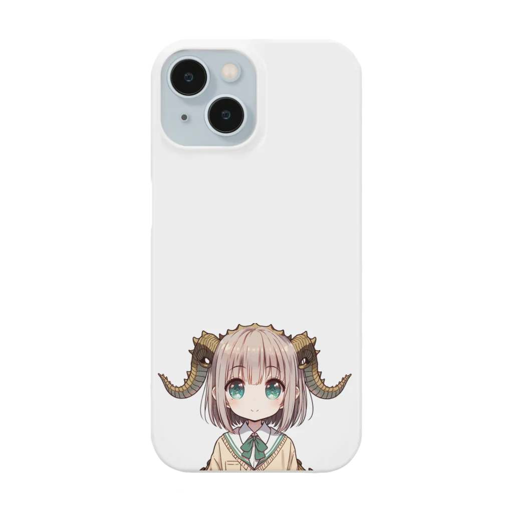 帝弼shopの帝弼のドラゴンの女の子 １ スマホケース