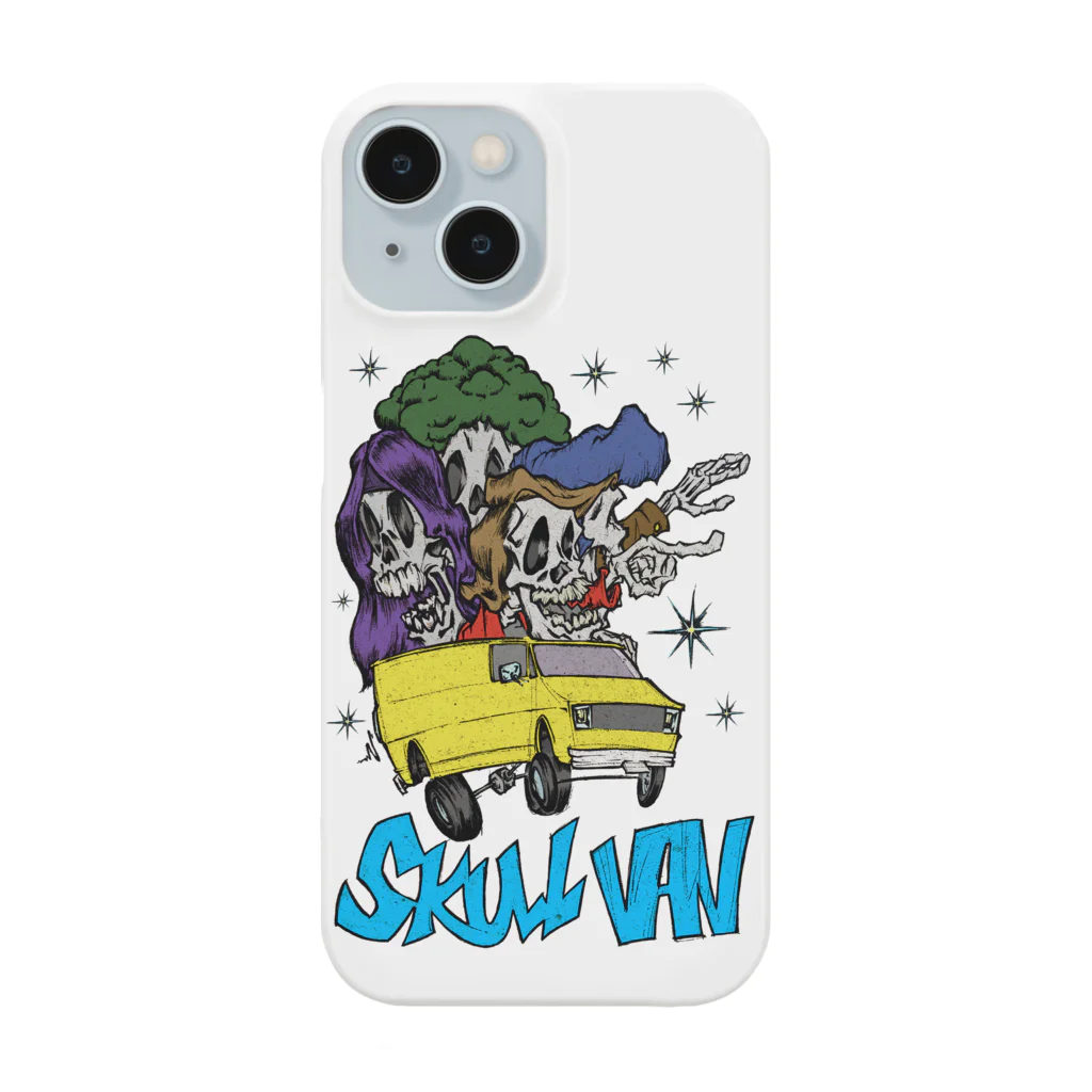 Big Apple 33のSKULL VAN スマホケース