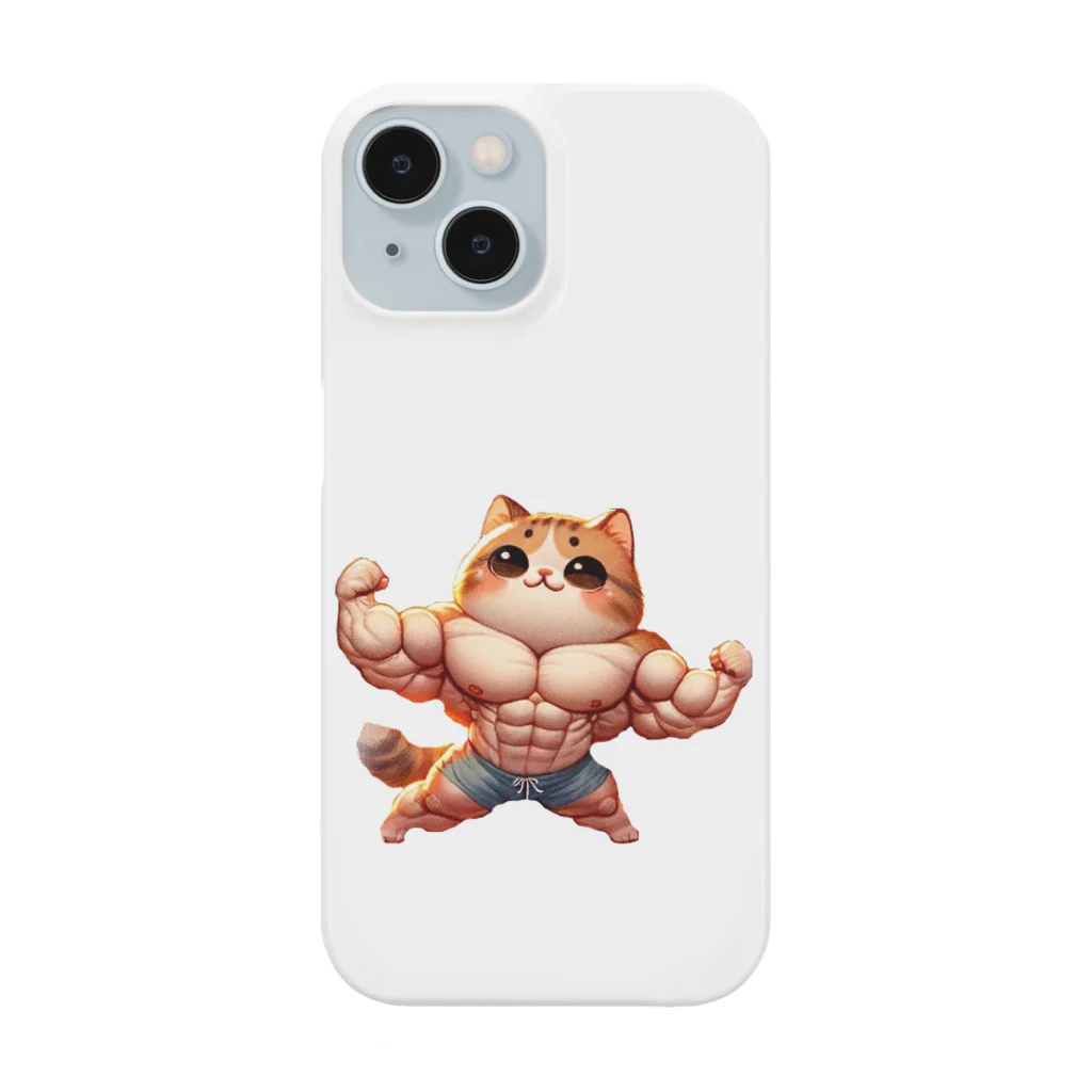 zetaphoenixのスーパームキムキキャット Smartphone Case