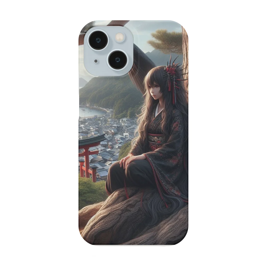 なこのお店の神社に住む烏天狗の女の子 Smartphone Case