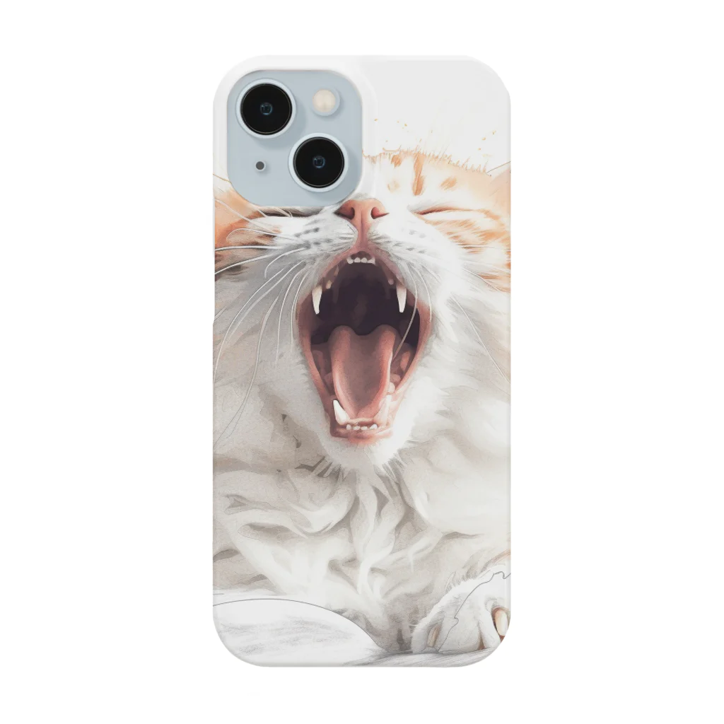 sasao9999の起床する猫ちゃん Smartphone Case