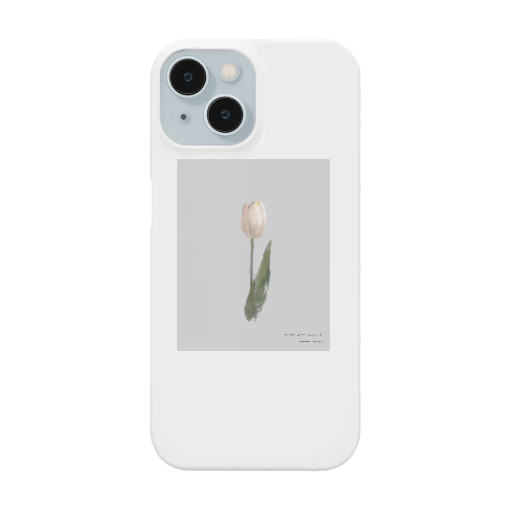 rilybiiのCherry Blossom Tulips Smartphone Case