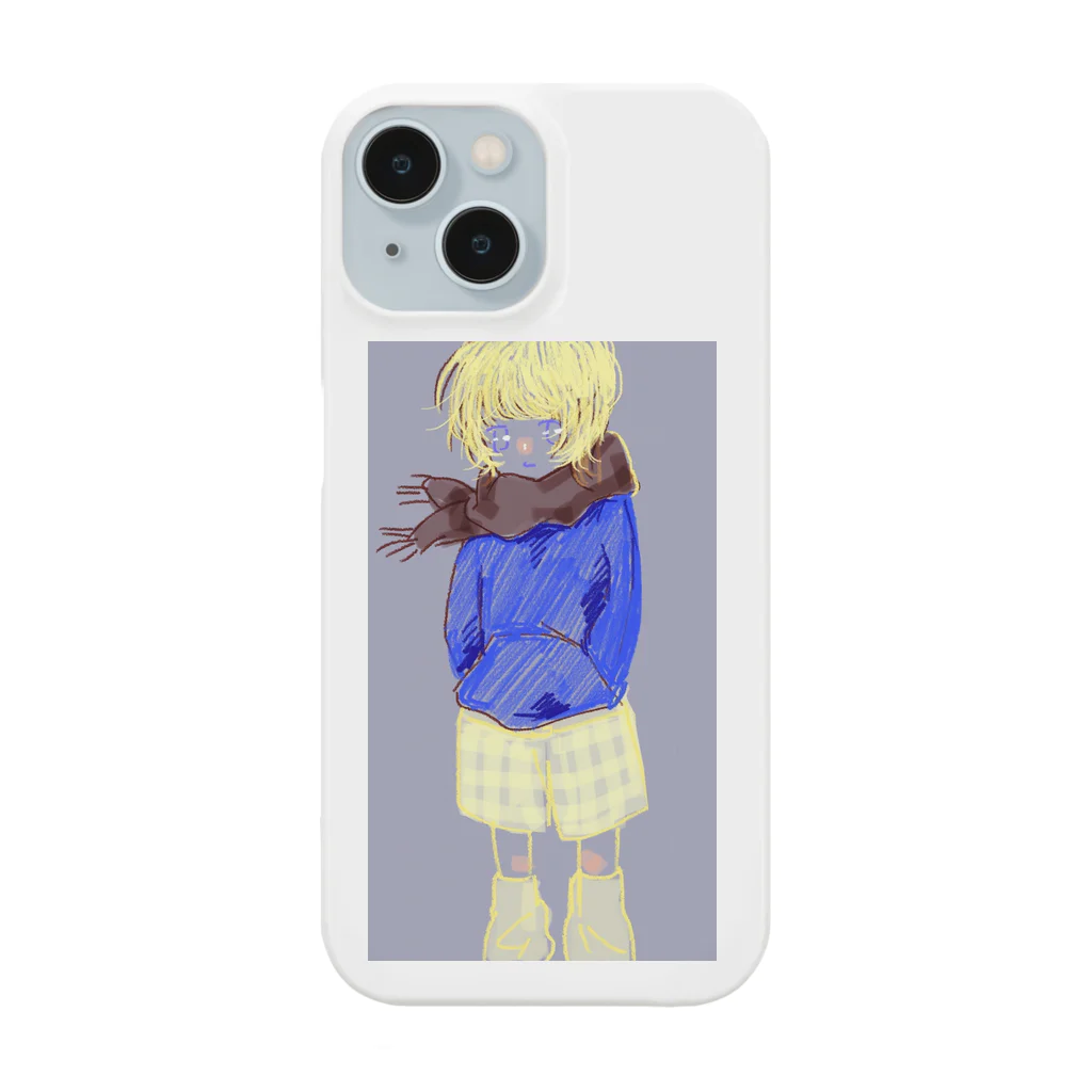 ほうじちゃまるのブロンドヘアくん。 Smartphone Case