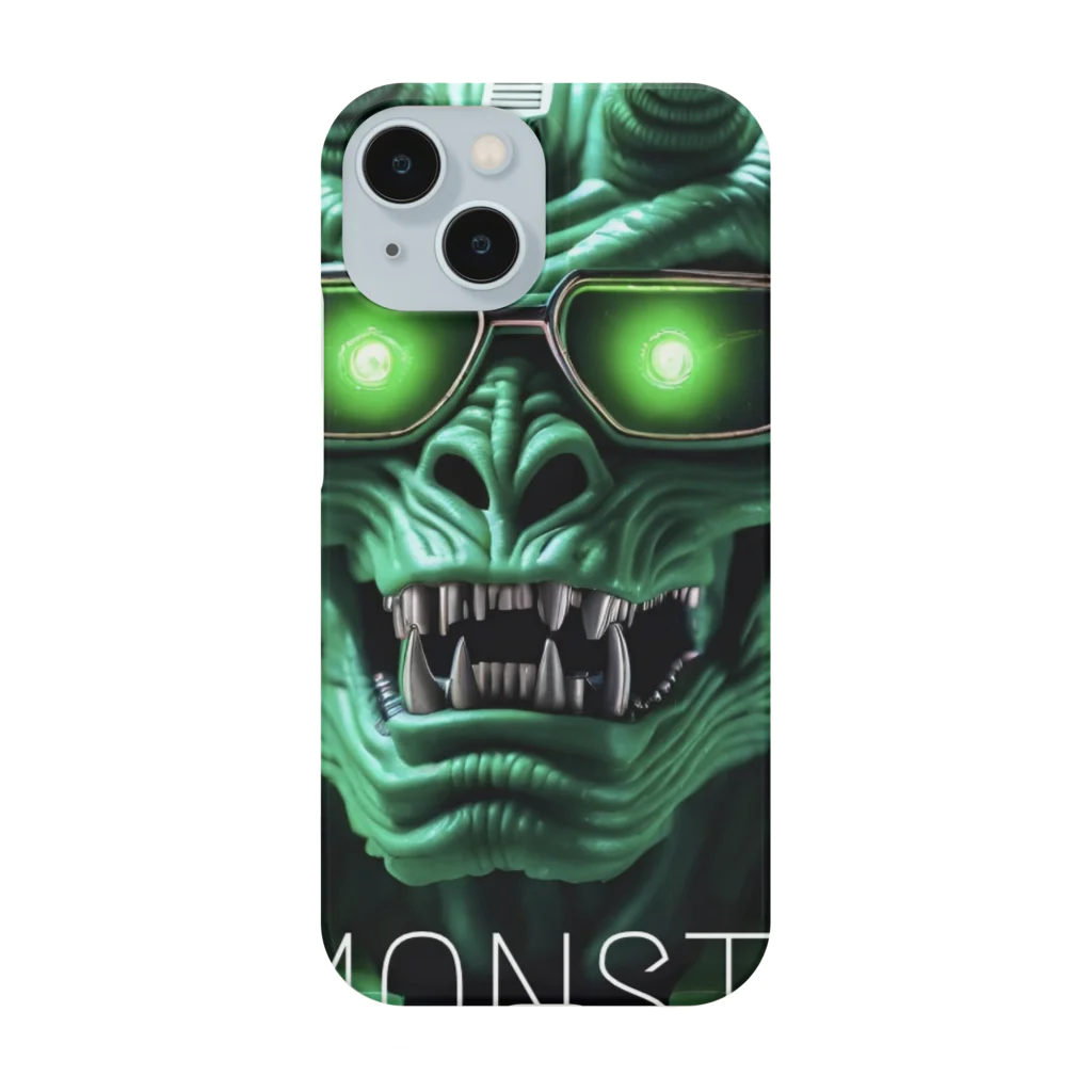 ANIMONSTALSのグリーン・モンスタル@tコックピット Smartphone Case