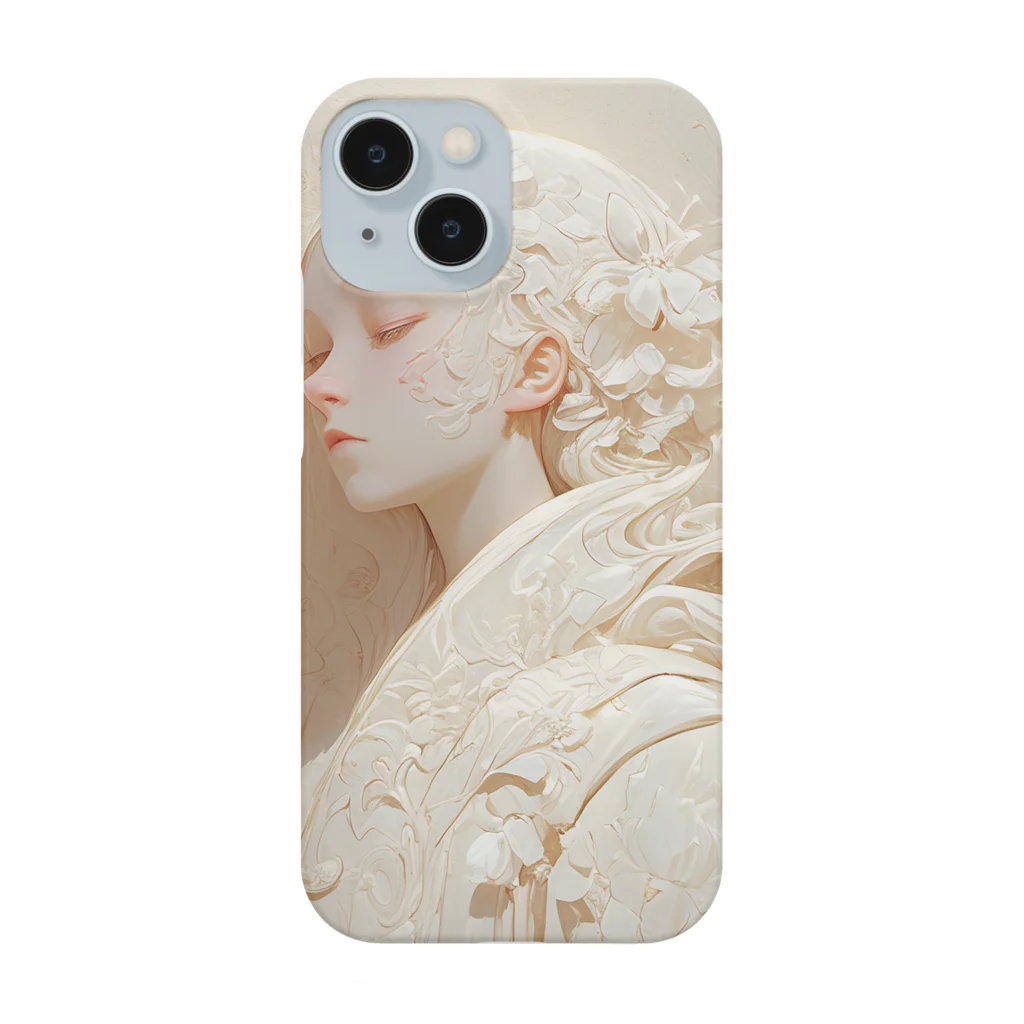 AQUAMETAVERSEの美しい女性の彫刻　　なでしこ1478 Smartphone Case