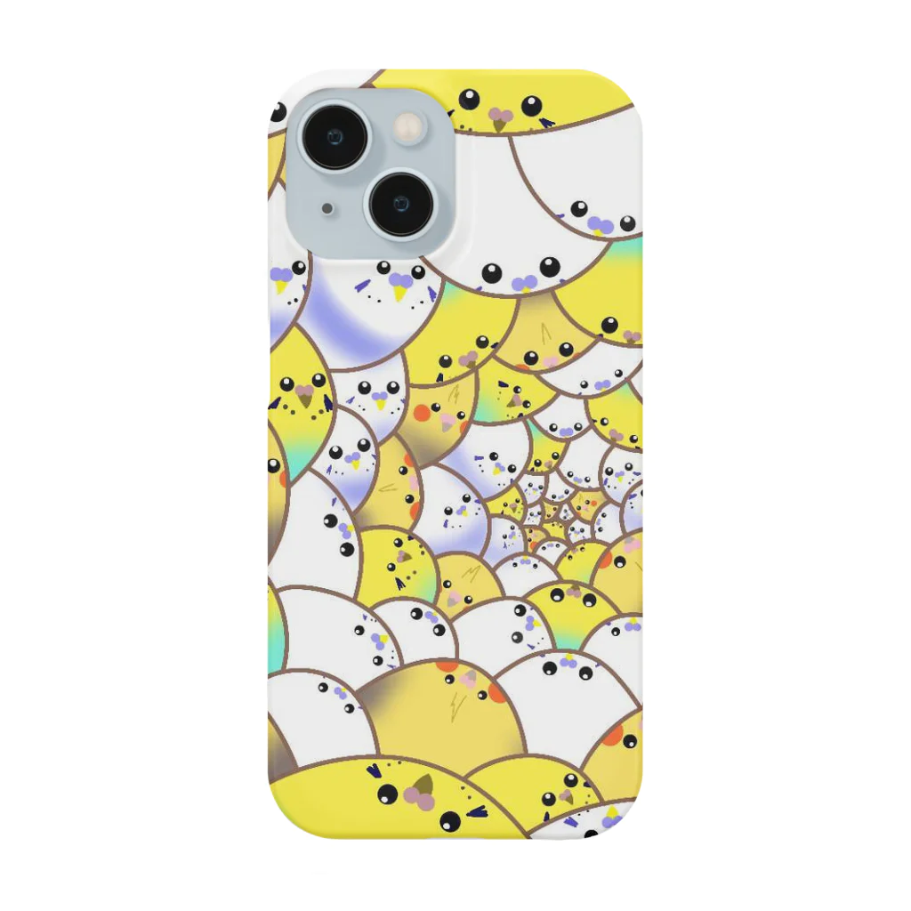 みこしやの騒がしいインコたち Smartphone Case