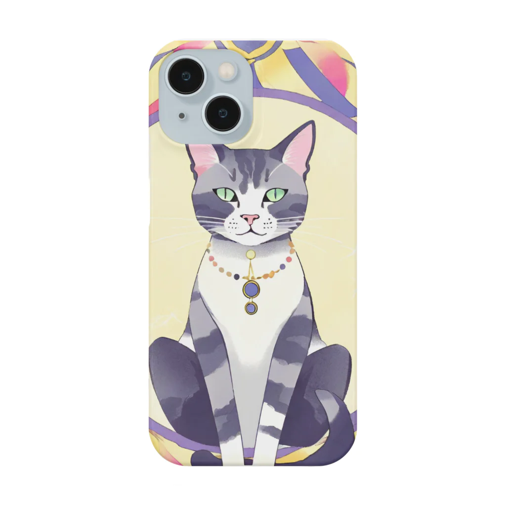 パキュラSHOPの猫と魔法陣 Smartphone Case