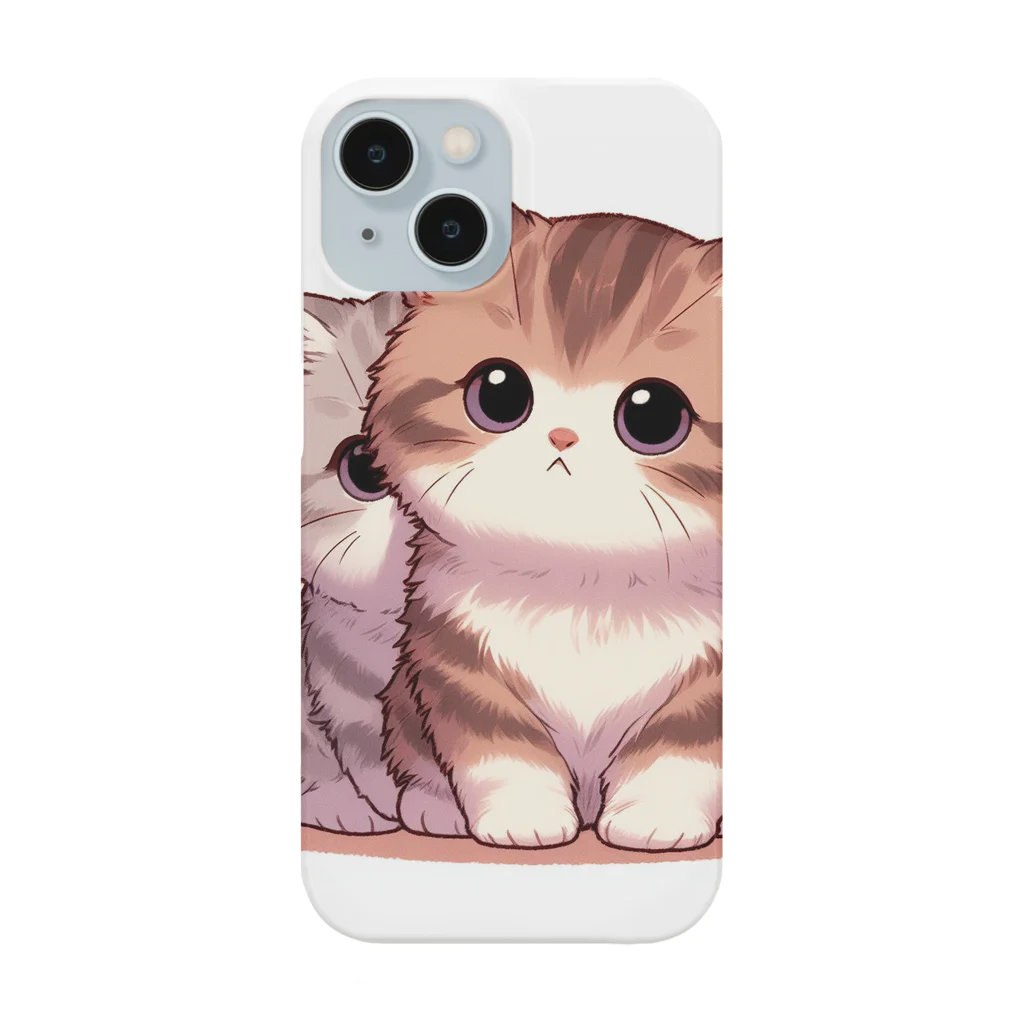 シマのかわいい子猫の兄弟 Smartphone Case