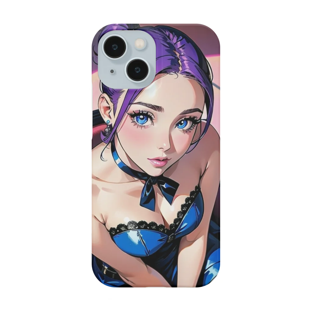 AI美女グラビアアートの異世界ラウンジ〜ナチ・スミレ〜 Smartphone Case