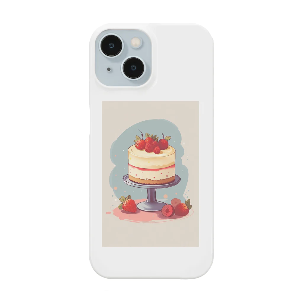 yasuoceanのケーキイラスト Smartphone Case