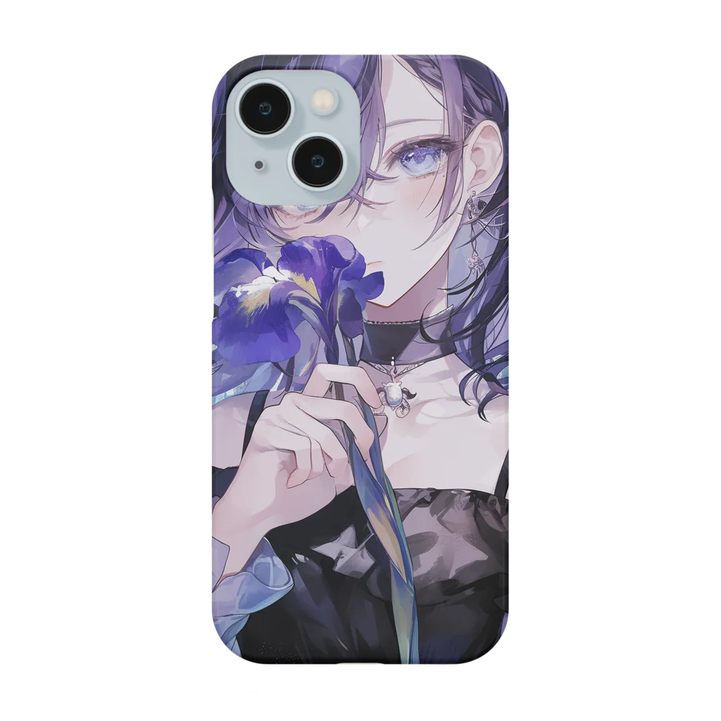 AQUAMETAVERSEの花菖蒲の優美な香り　BLUE PLUM  691 Smartphone Case