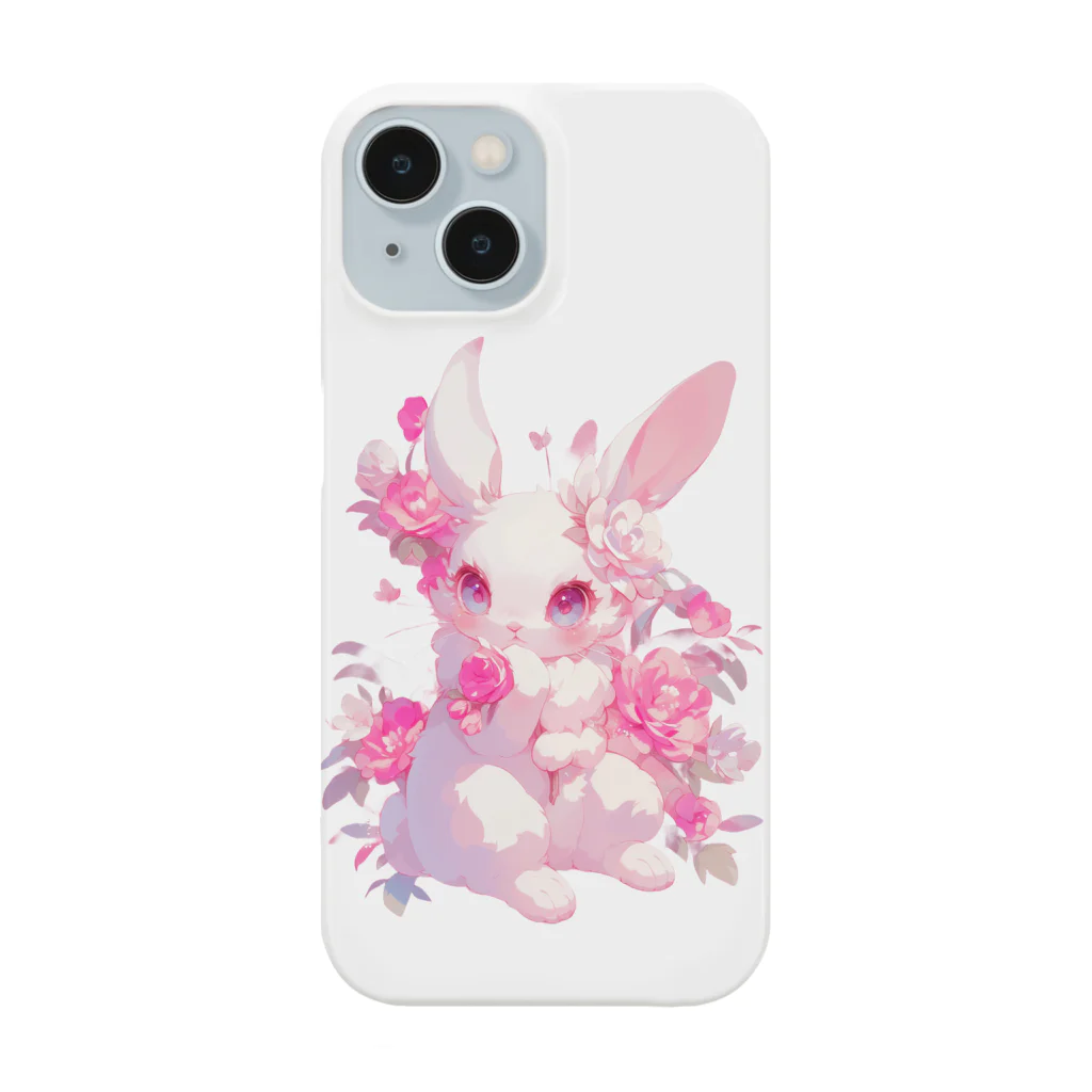 兎の紅水晶屋のうさちゃん Smartphone Case