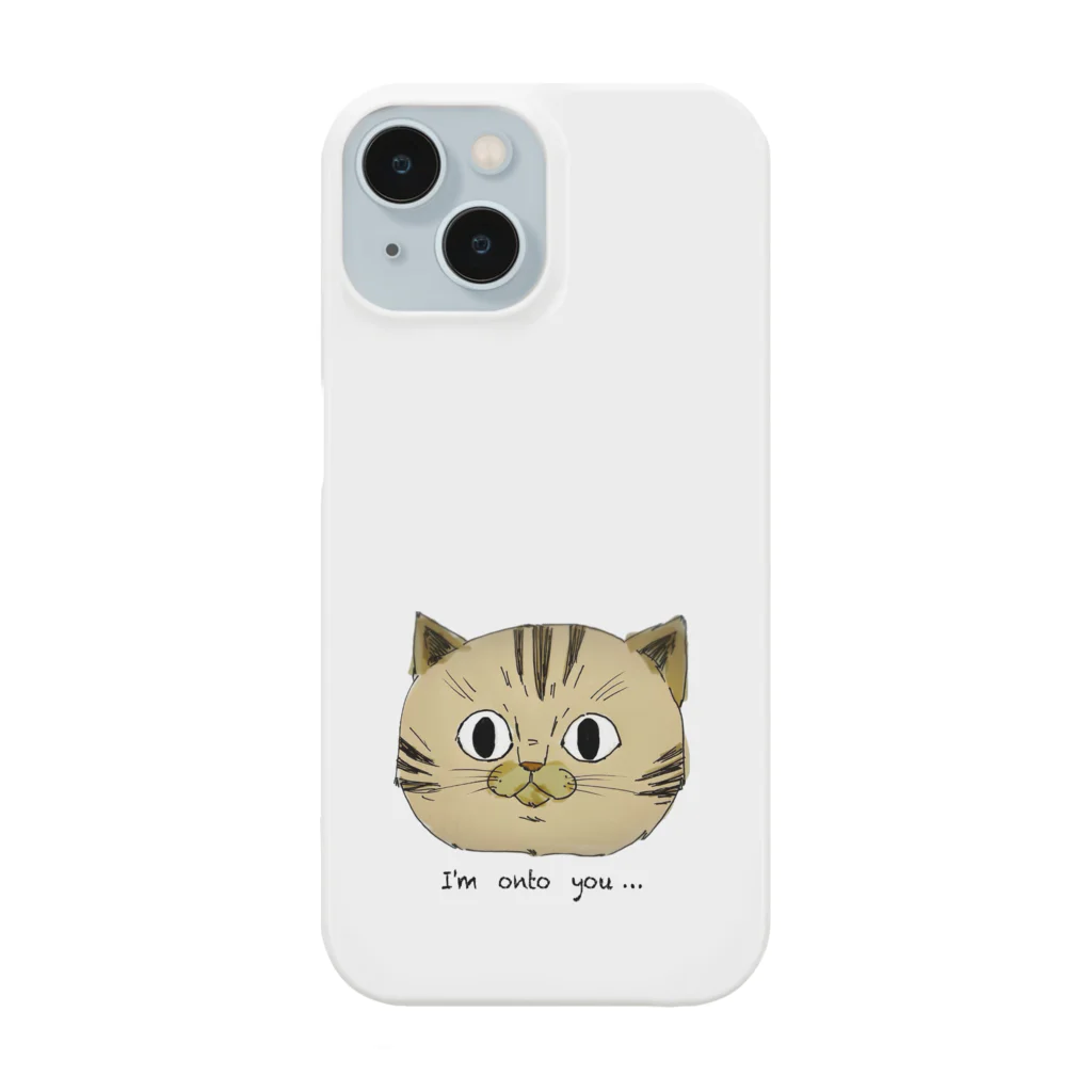 NaNa’s SHOP 🐾のお見通し猫 Smartphone Case