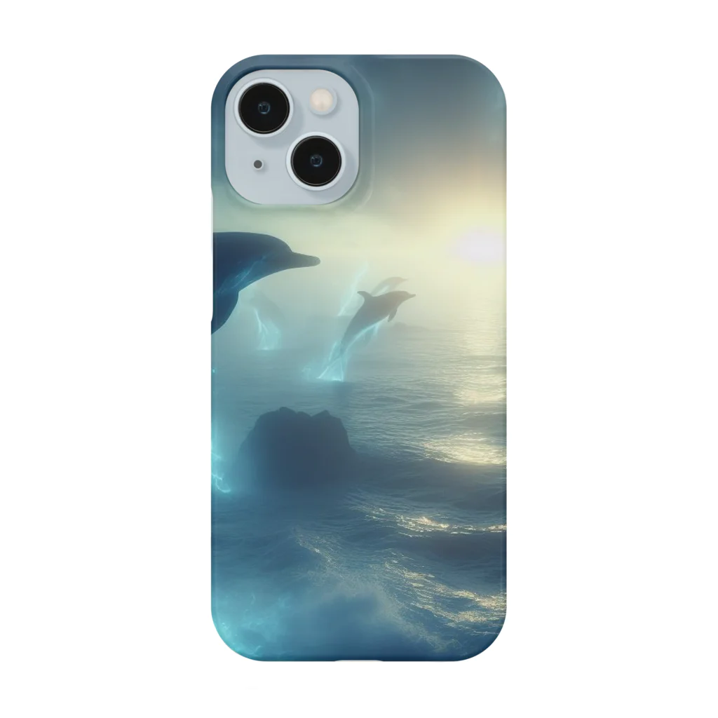 animalsの神秘的なイルカ Smartphone Case