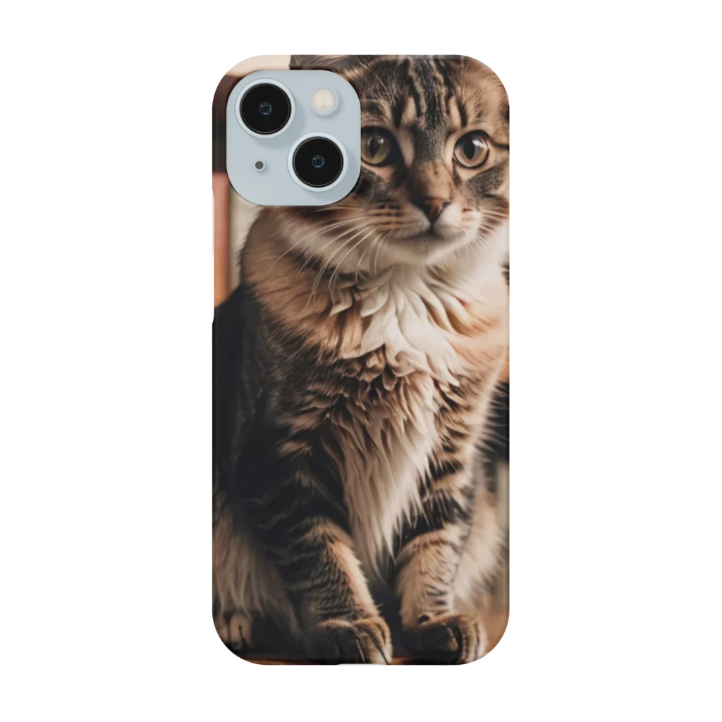 miyabi1116の書斎にたたずむ猫 Smartphone Case