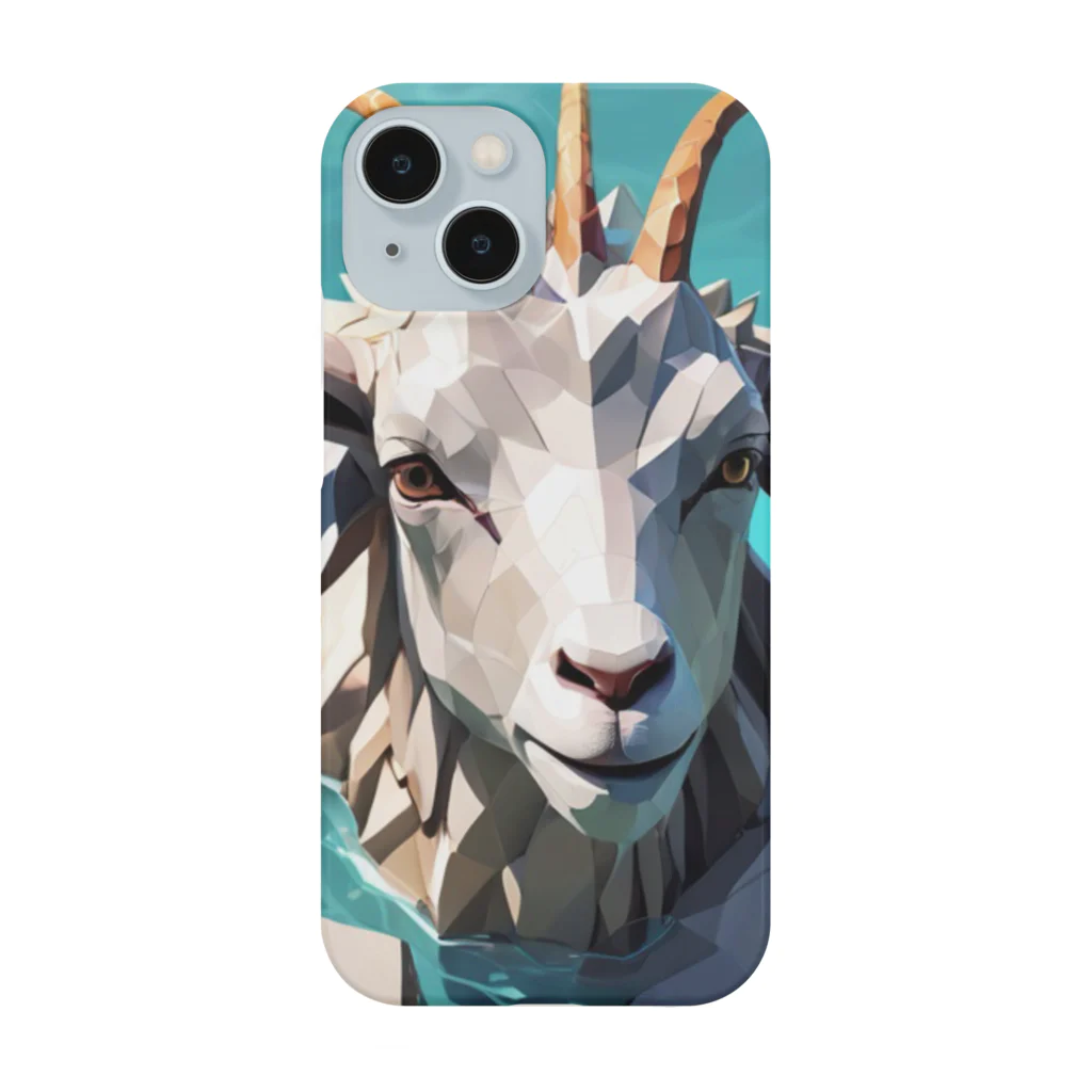 かてこの洋服販売所のWater goat スマホケース