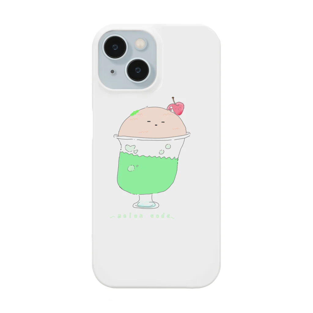 Soda floatのMelon-soda Smartphone Case