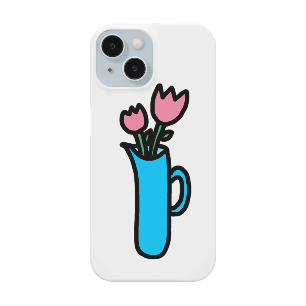 mizukiの水色の花瓶 Smartphone Case
