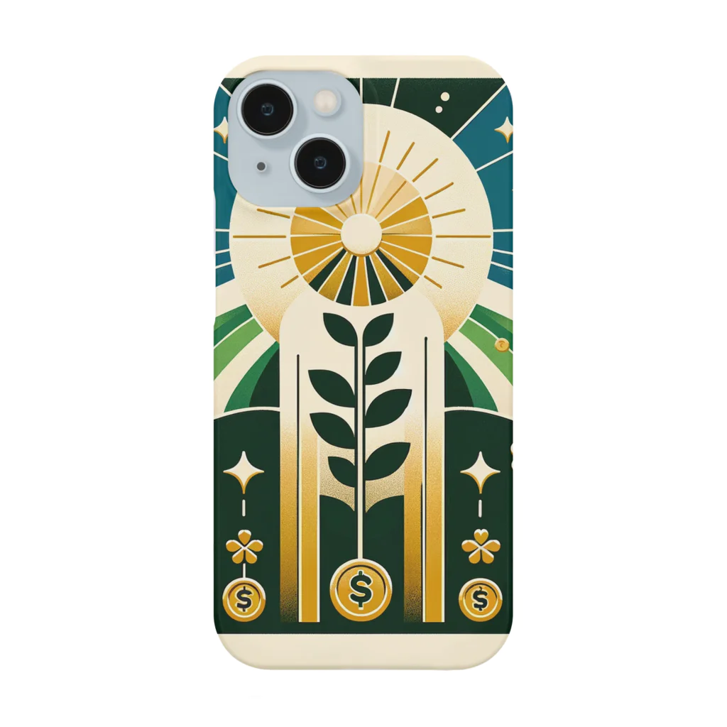 nkcamelliaの幸運と繁栄 Smartphone Case