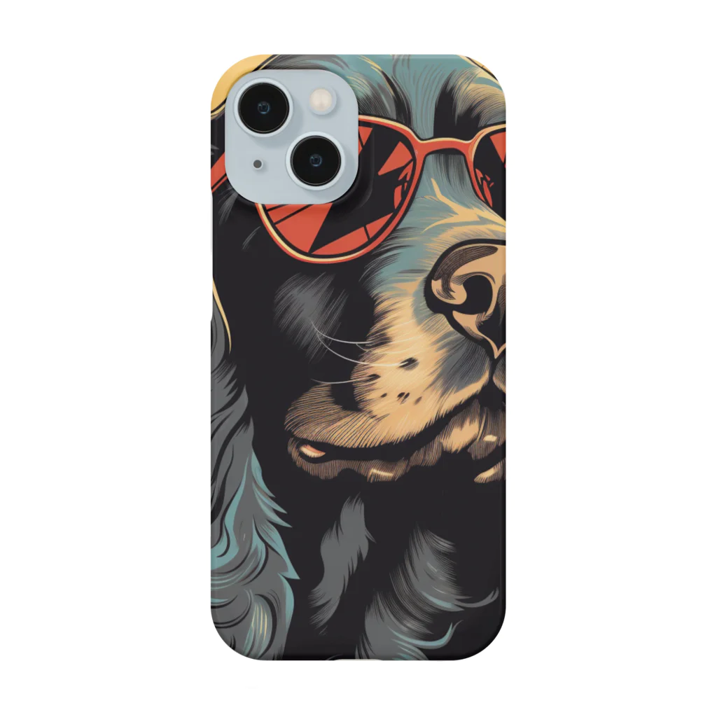 dogsdream8246のアメコカメガネ Smartphone Case