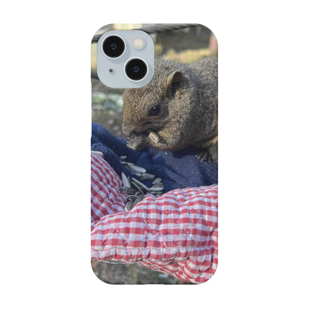 ナースちゃんの日常の餌食べリスさん Smartphone Case