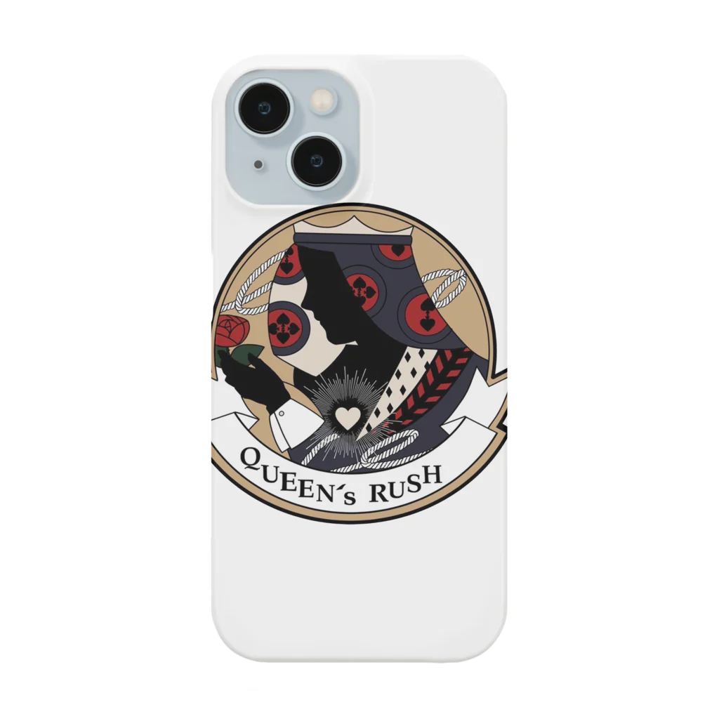 QUEEN’ｓRUSHのQUEEN'S RUSHショップロゴ Smartphone Case