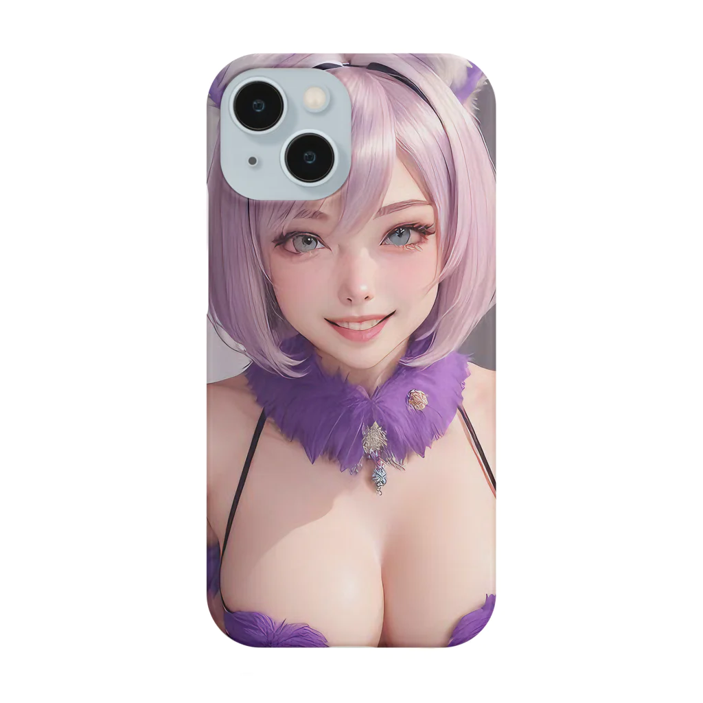 LONGSTONEのAI最強美少女 Smartphone Case