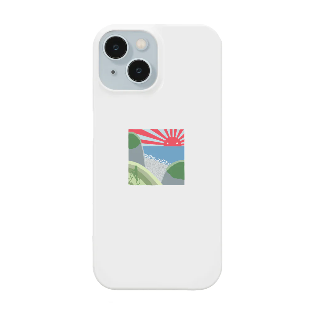 eugorameniwaの浜辺の朝日 Smartphone Case