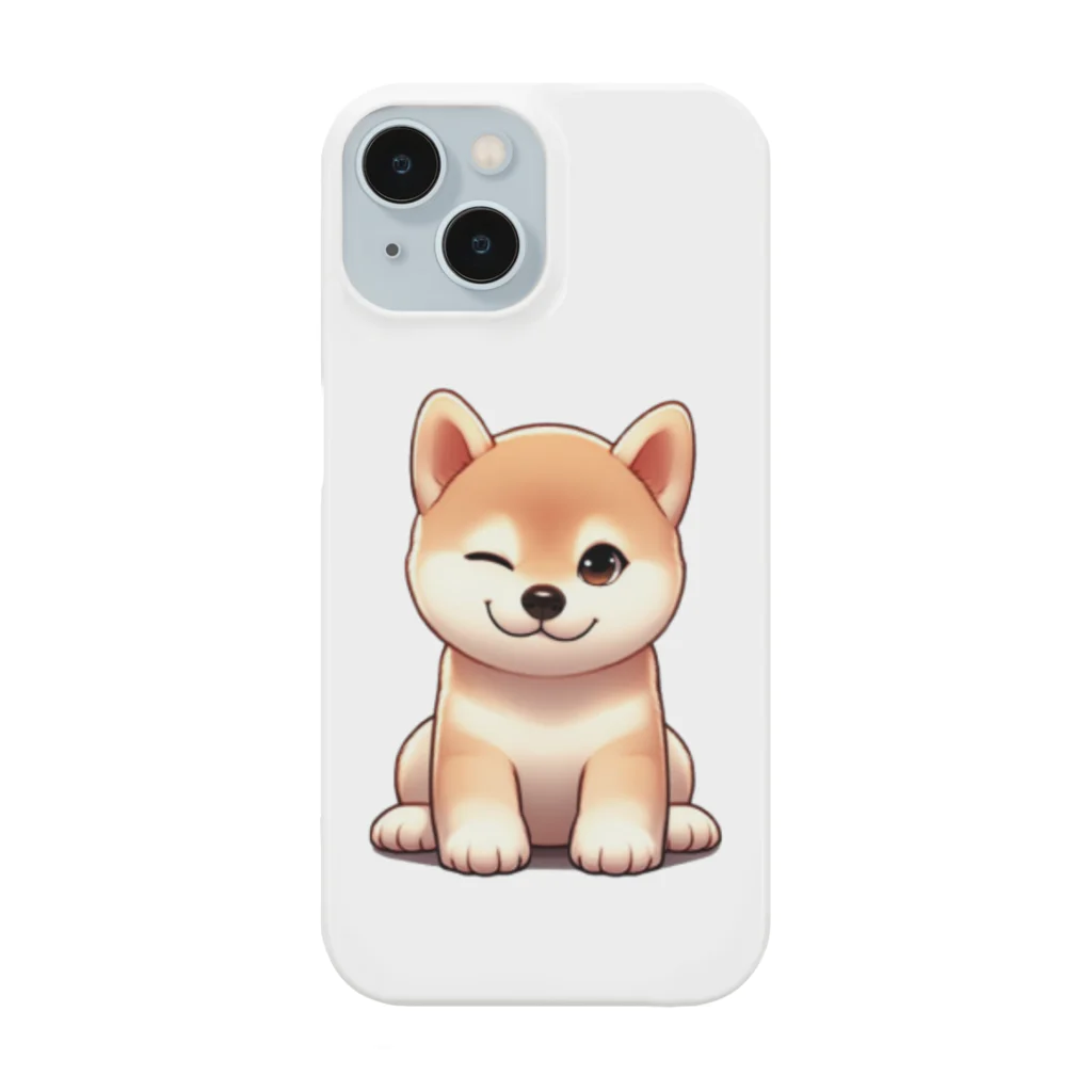 noririnoのウィンク柴 Smartphone Case