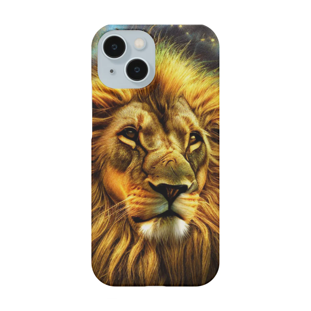 russell russellの神々しいライオン Smartphone Case