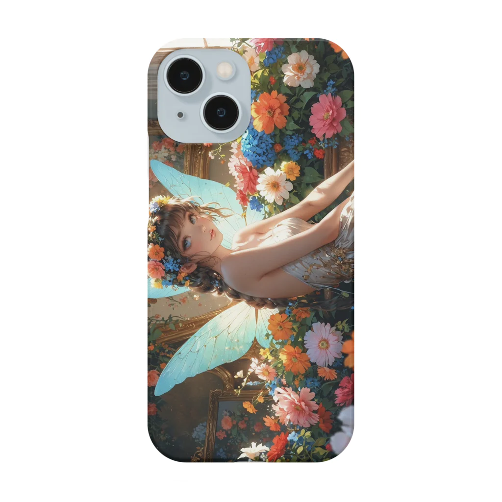 UNIQUE〜AIアートショップ〜の花の妖精② Smartphone Case